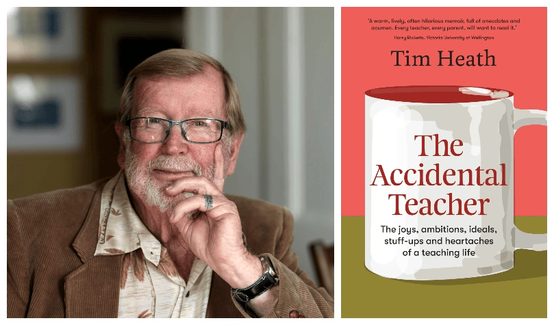 Portrait of a senior man, bearded, glasses, looking warm and kind, straight to camera.
