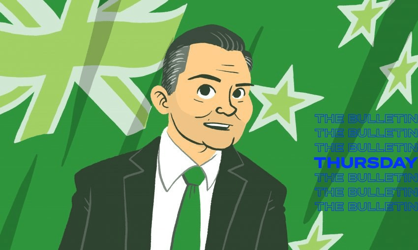 James Shaw. Illustration: Toby Morris 
