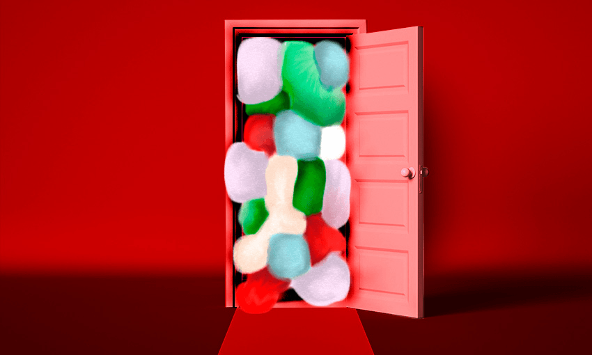 The general idea with a DDoS is to use thousands of compromised computers to flood your victim’s website with traffic so regular users can’t access it (Image: Tina Tiller) 
