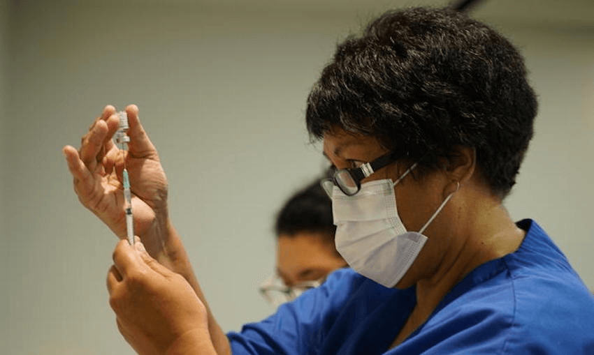 A Covid-19 vaccinator (Photo: Ministry of Health/Supplied)