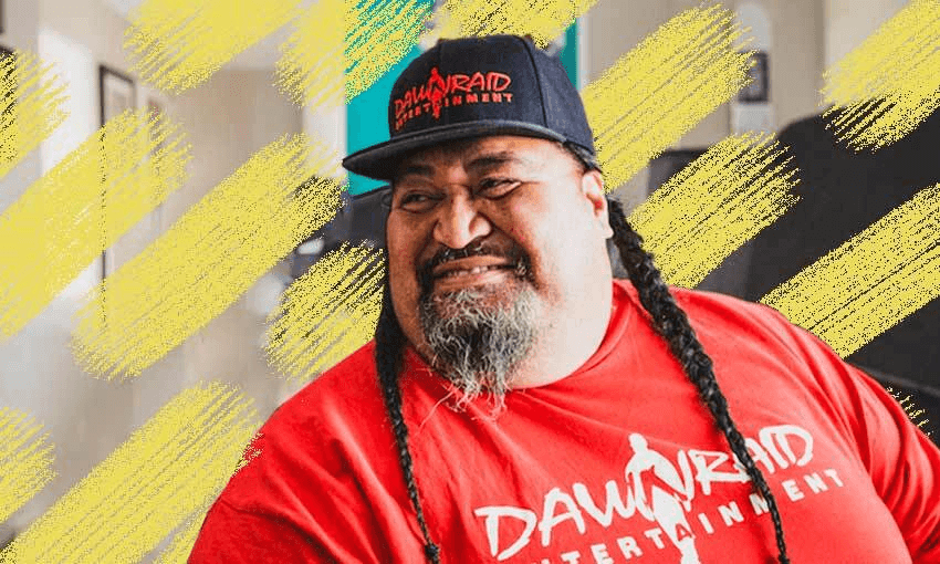 One half of south Auckland hip hop label Dawn Raid,  Danny ‘Brotha D’ Leaosavai’i (right) now works with local charity The Cause Collective. (Photo: Supplied) 
