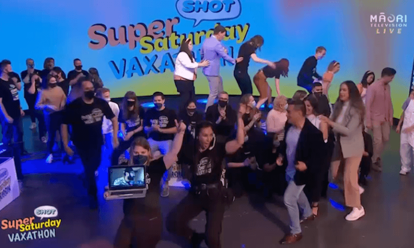 All the best moments from Saturday’s live televised Vaxathon