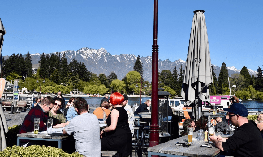 Down by the lake. Photo: George Driver 

