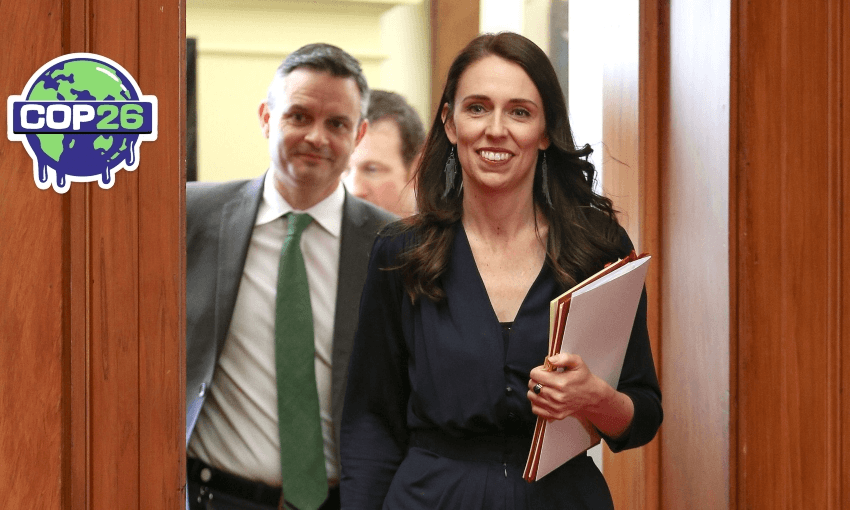James Shaw and Jacinda Ardern must massively scale up NZ’s response, say NZ health leader. Photo: Hagen Hopkins 
