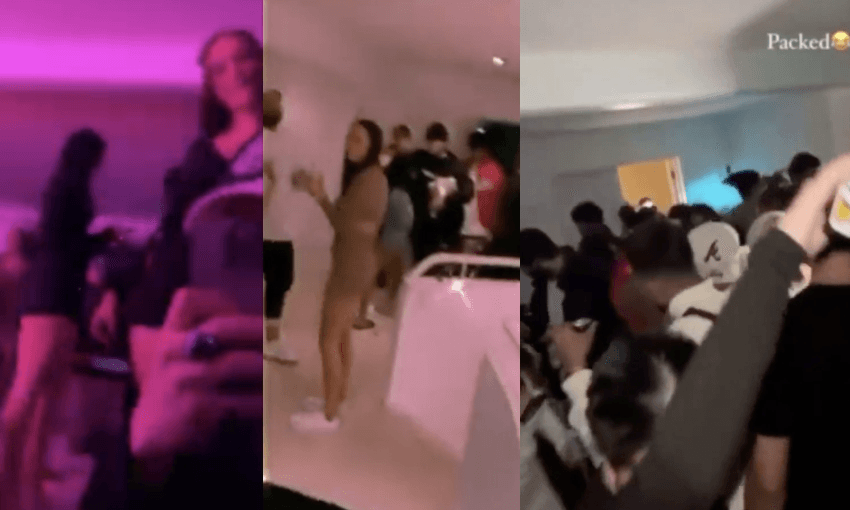 (Images: people from the party) 
