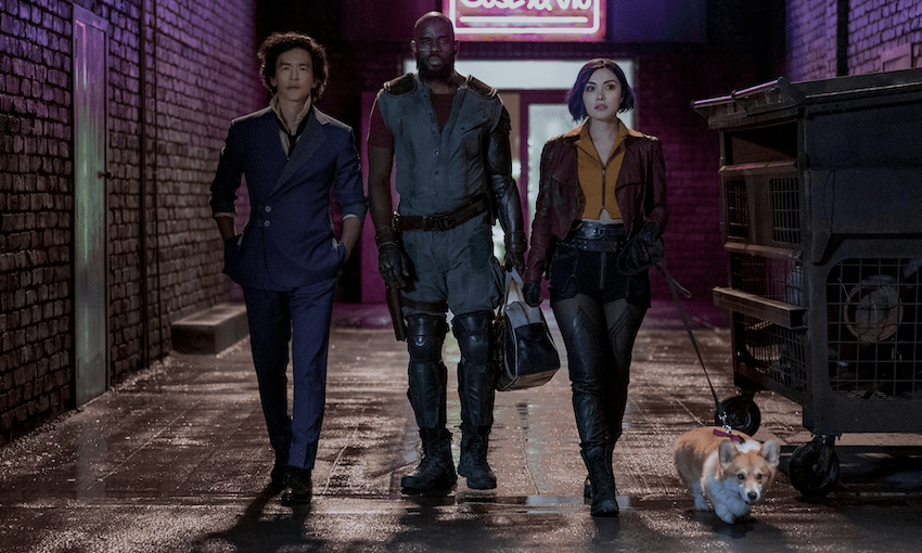 Are these bounty hunters from Cowboy Bebop strolling through Auckland? Probably! (Photo: Netflix) 
