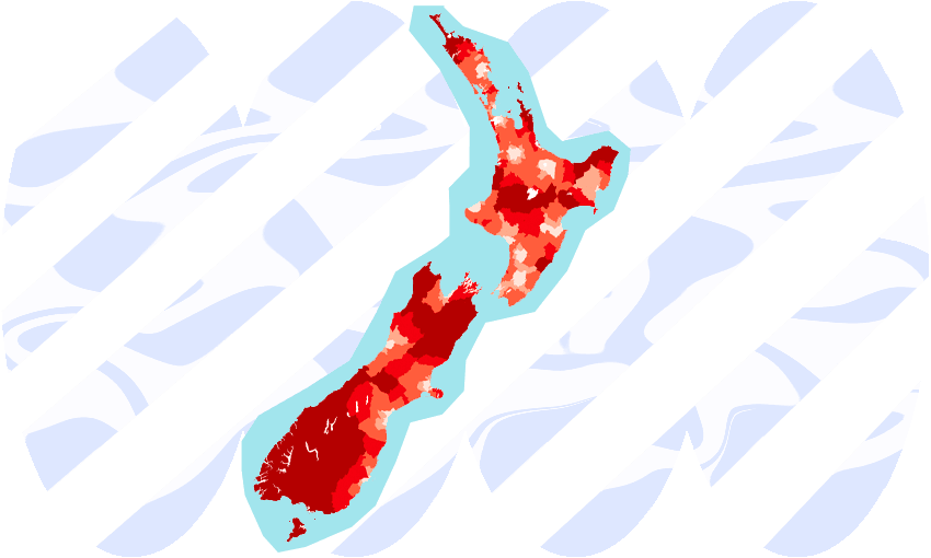 Many of the most remote parts of NZ are also the highest ranking on the deprivation index. Image: Tina Tiller 
