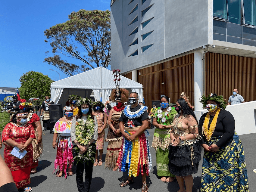Jacinda Ardern in Māngere 