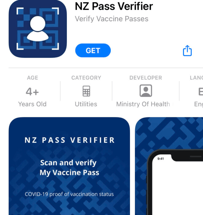 The NZ pass verifier app