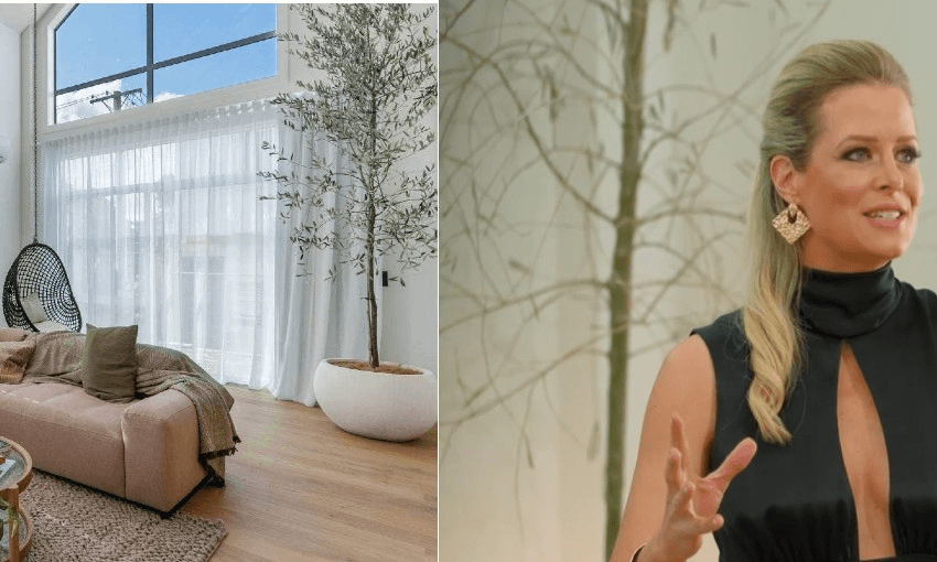 Connie and Rach's olive tree, before and after