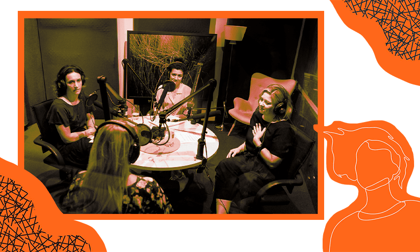 The Tell Me About It team (Photo: Rebecca McMillan; additional design by Tina Tiller)