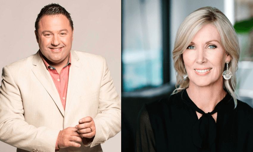 Duncan Garner and Rachel Smalley