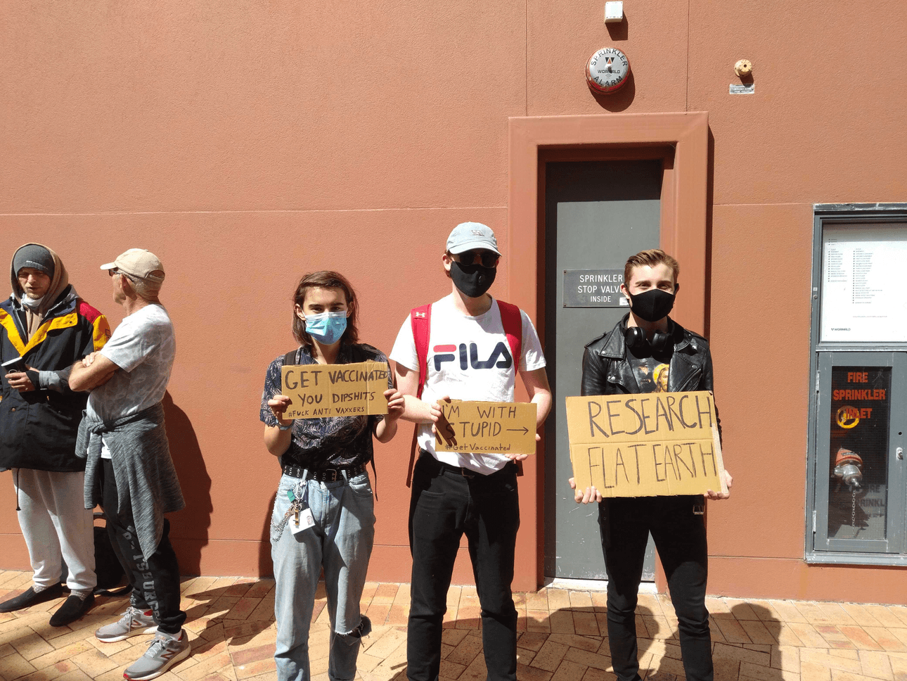 Protesting the protesters