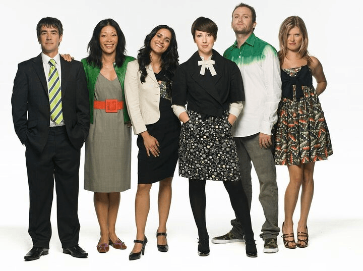 The cast of The Jaquie Brown Diaries