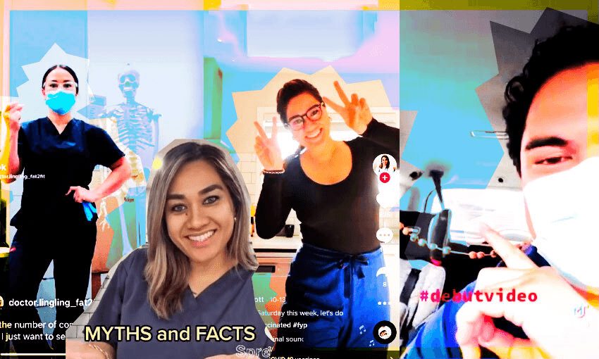 A group of young Pacific doctors have been utilising their social media savvy to promote the vaccine and debunk myths. (Photo: Tina Tiller)