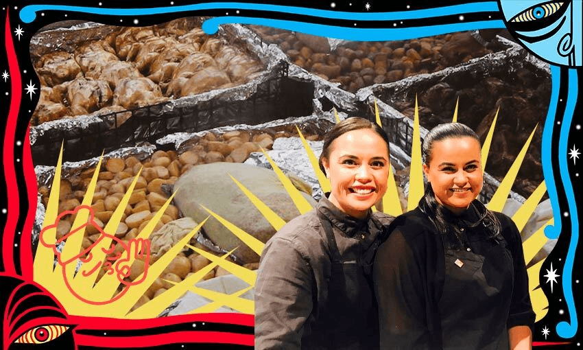 Kasey and Kārena Bird (Photo: supplied, additional design by Tina Tiller) 
