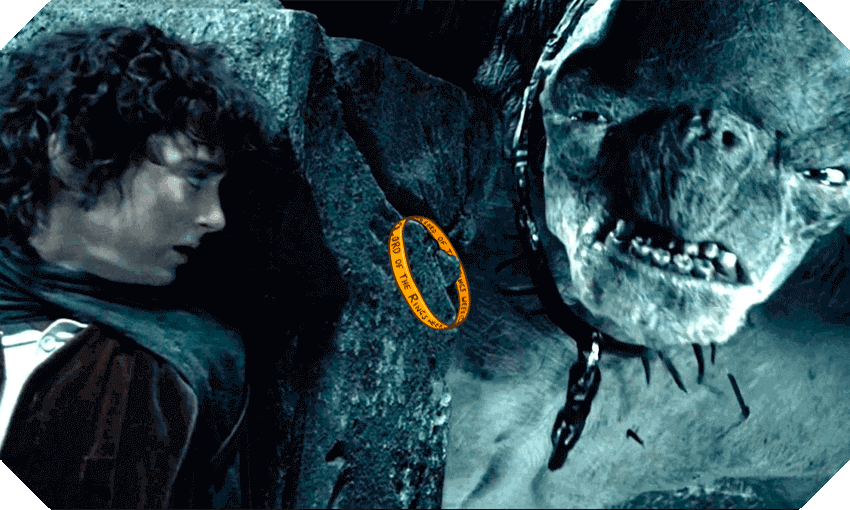 A cave troll, one of my son’s favourite characters in Lord of the Rings. Image: Tina Tiller 
