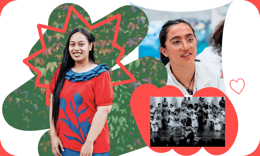 Elisepa Taukolo and Gemella Reynolds-Hatem (Images: Supplied; additional design: Tina Tiller) 
