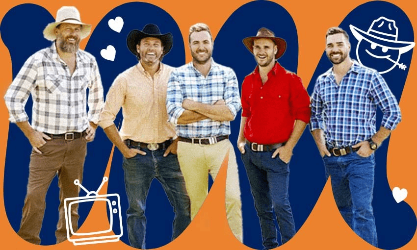 Have farm, will marry. Farmers Rob, Will, Andrew, Matt and Sam are looking for love. (Photo: TVNZ/Archi Banal 
