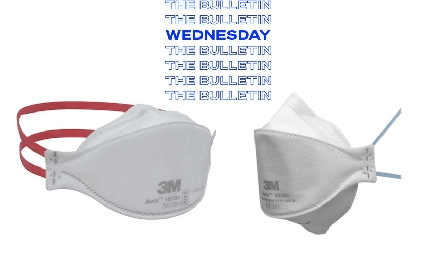 bulletin wednesday masks