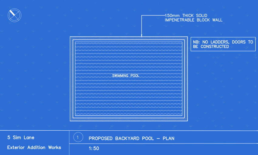 A Sims death pool (Image: Sharon Lam)