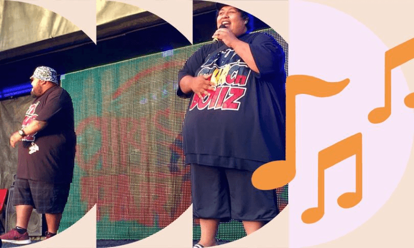 The Church Boiiz, the musicians behind Efeso Collins’ 2013 campaign jingle. (Image: Supplied/Tina Tiller) 
