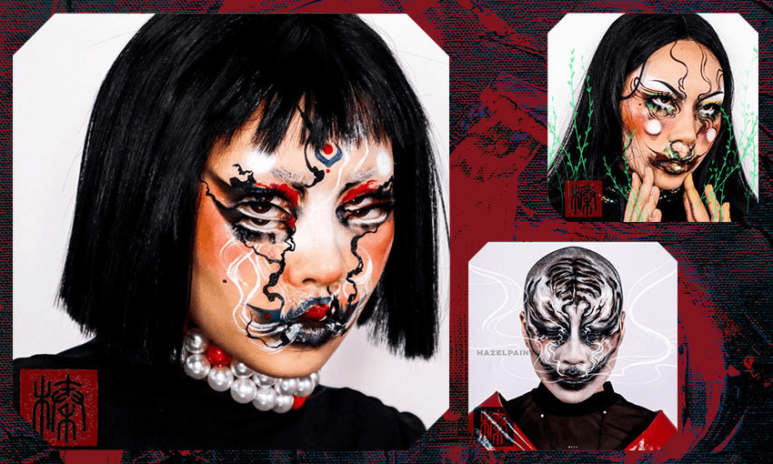 Auckland artist Hazel Zishun is redefining makeup