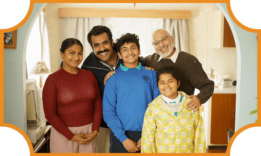 The Assadi family in Raised by Refugees (Photo: Sky TV/Supplied) 
