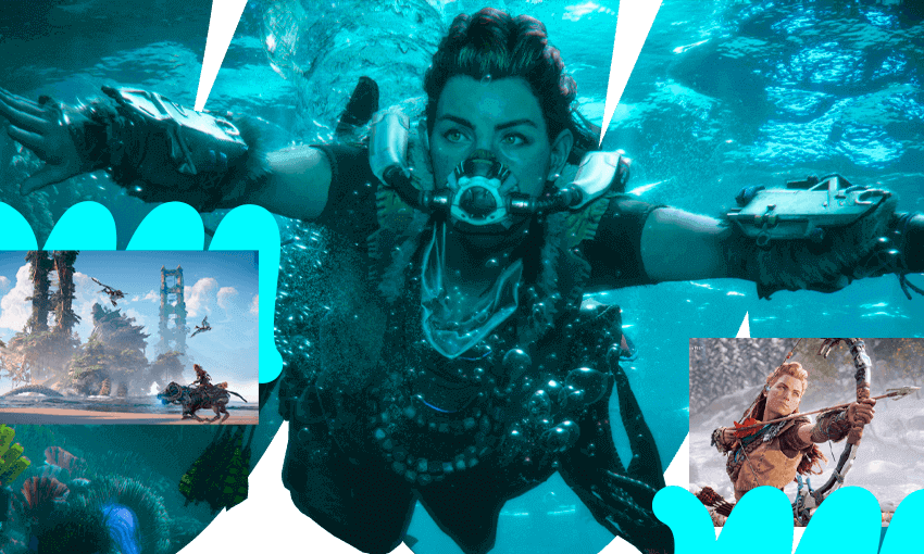 Aloy, the heroine of Horizon Forbidden West. (Photos: Sony, Image Design: Tina Tiller) 
