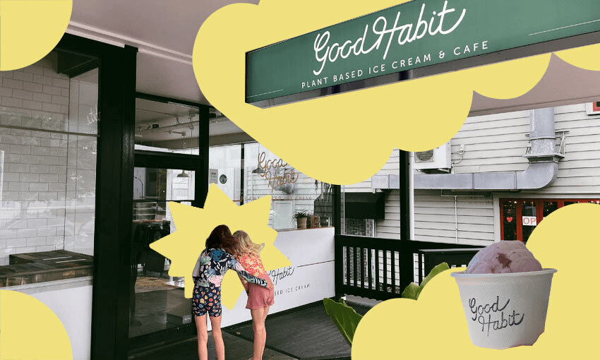 Dearly departed: The closed Good Habit ice cream store in Parnell, Auckland (Image: Chris Schulz/Tina Tiller) 
