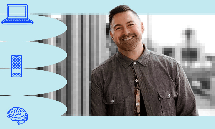 Nikora Ngaropo. (Photo: supplied, additional design: Tina Tiller) 
