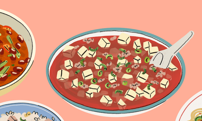 John’s mapo tofu (Illustration: Siew Wee H’ng) 
