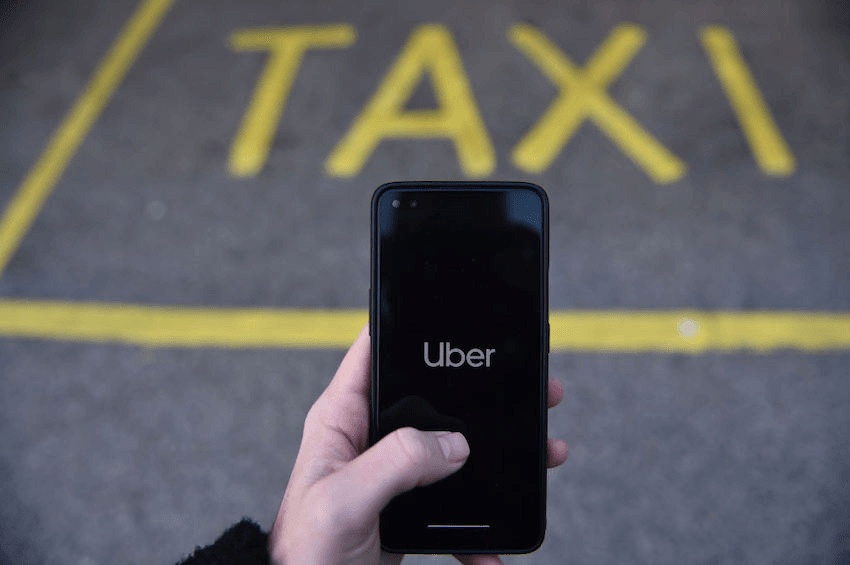 When your bus is cancelled, ride hailing is a convenient alternative – for some (Photo: Nathan Stirk/Getty Images) 
