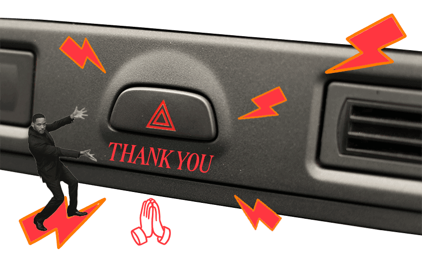 A little button that can say so much (Image: Tina Tiller) 
