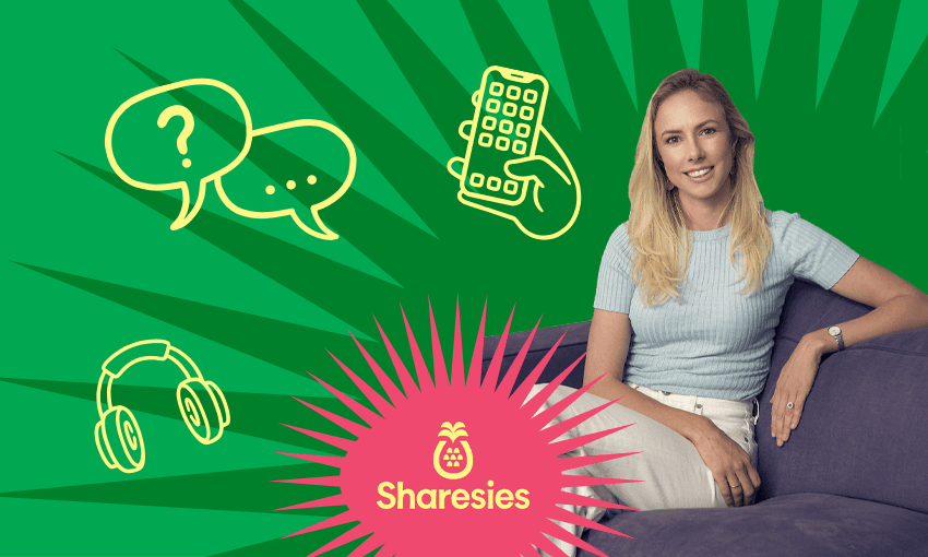 Brooke Roberts, co-CEO and co-founder of Sharesies (Design: Tina Tiller) 
