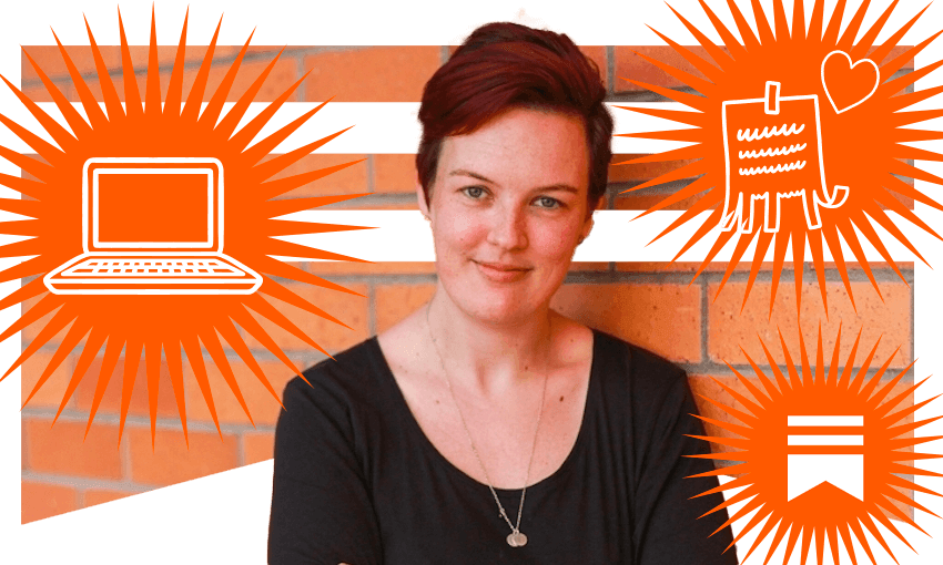 Emily Writes (Photo: Supplied, additional design by Tina Tiller) 
