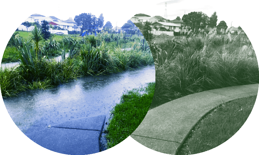 Intentional flooding at work (Image: Julie Fairey) 
