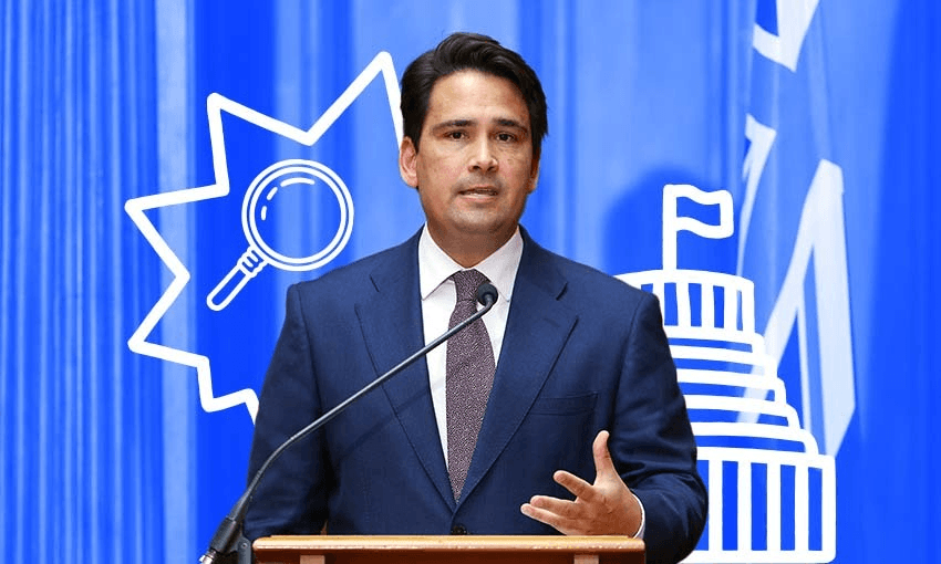 Simon Bridges (Photo: Getty Images; additional design Archi Banal)  
