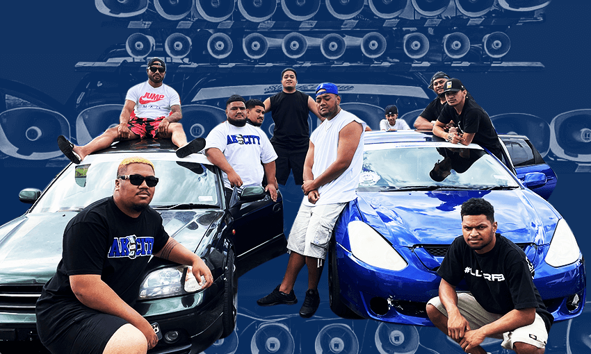 The S.W.A.T. team is one of 20 siren clubs in Auckland. (Photo: Justin Latif, additional design Archi Banal) 
