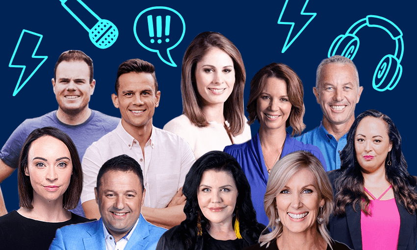 The presenters of radio station Today FM