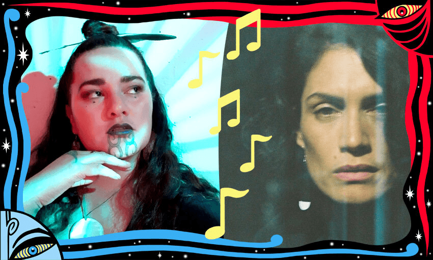 Te Kahureremoa Taumata and Anna Coddington (Photos: Supplied, Nick Paulsen; additional design by Tina Tiller) 
