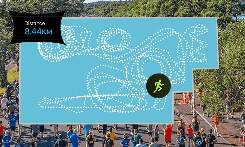 Round the Bays? More like Round the flat. (Image Design: Tina Tiller) 
