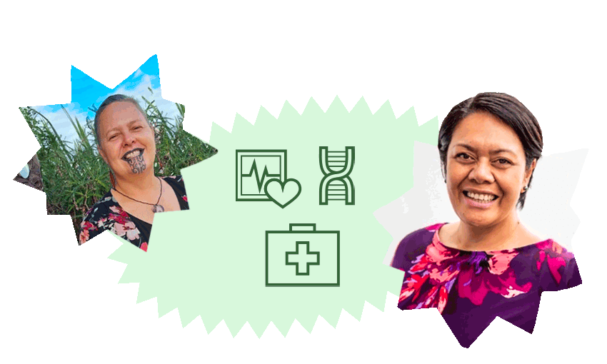 Riana Manuel and Margie Apa. Image: Supplied/Tina Tiller