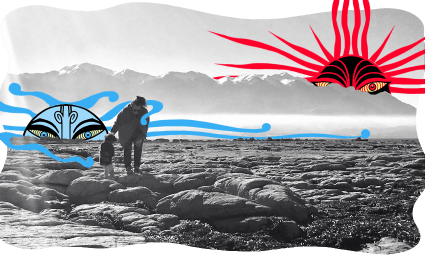 Kaikōura (Image: Supplied, additional design by Tina Tiller) 
