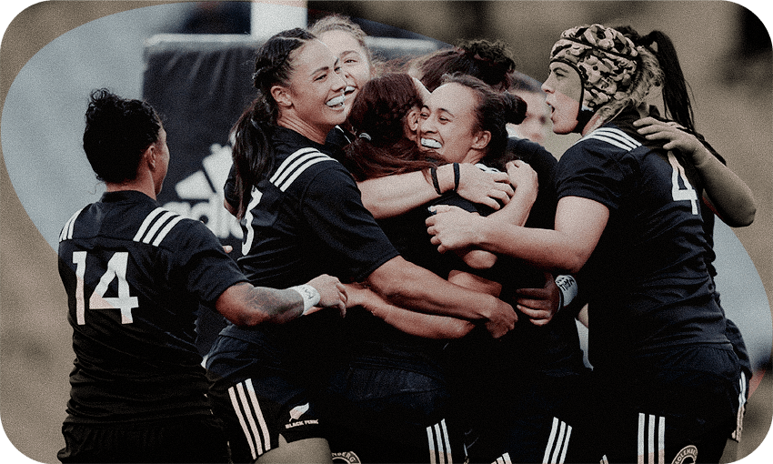 The Black Ferns in April 2022. (Photo by Hannah Peters/Getty Images)