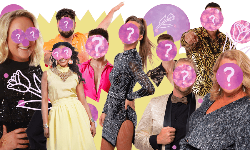 Who is it, who is it, who is it underneath the mask? (Photo: Discovery / Design: Tina Till) 
