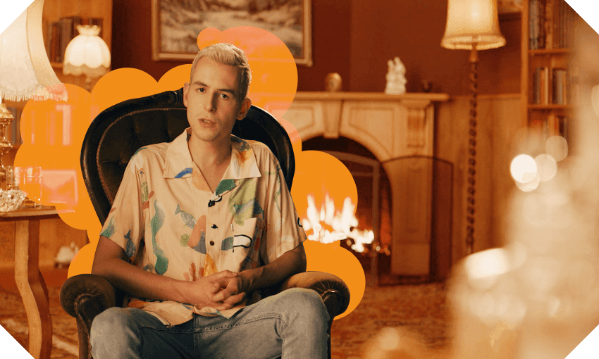 James Mustapic stars in his new show Abandonment Issues (Photo: TVNZ / Archi Banal)