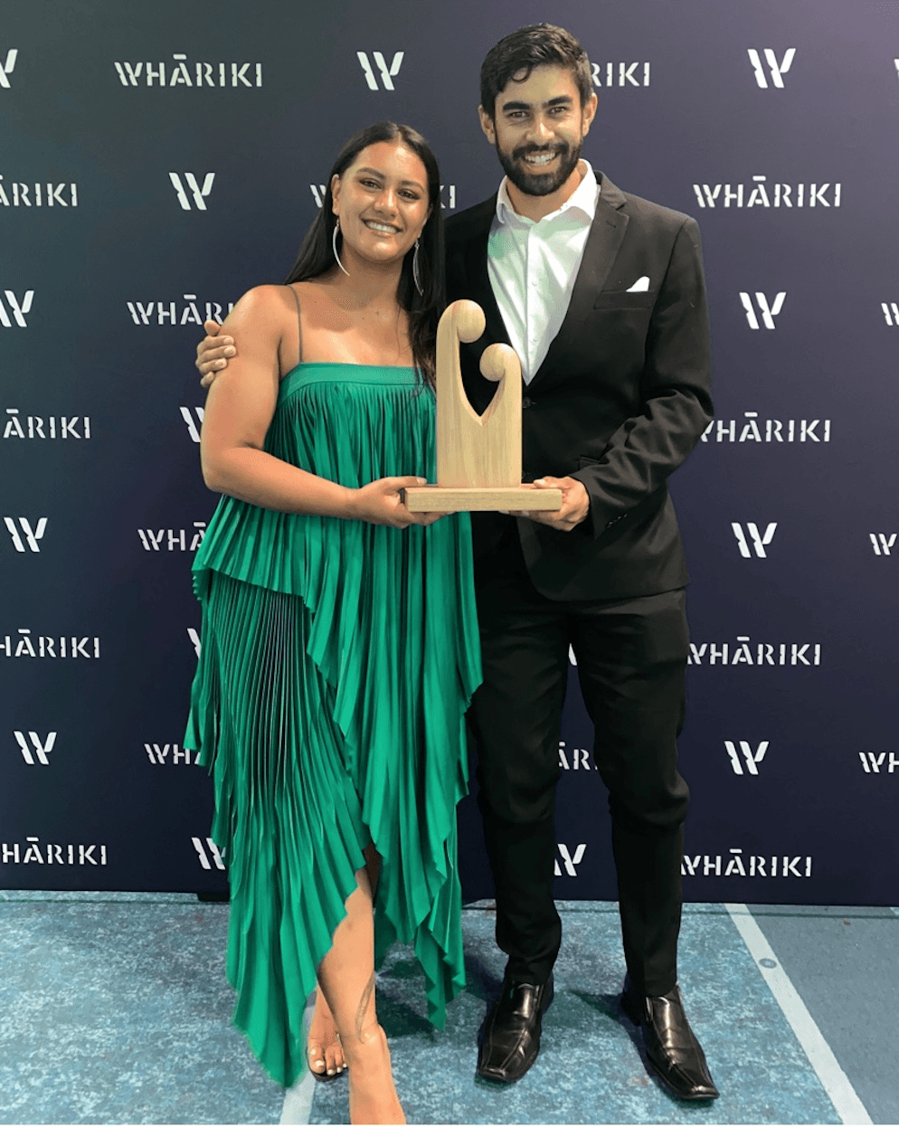 Justice Hetaraka and Rhieve Grey