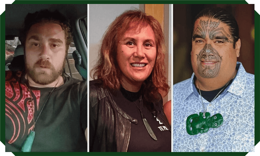 At odds over the Marsden Point response: Brad Flutey, Deborah Harding, Aperahama Edwards (Photos: Supplied)