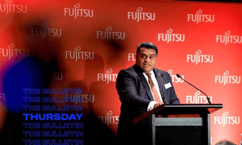 Kris Faafoi announces immigration changes (Photo: RNZ / Marika Khabazi)